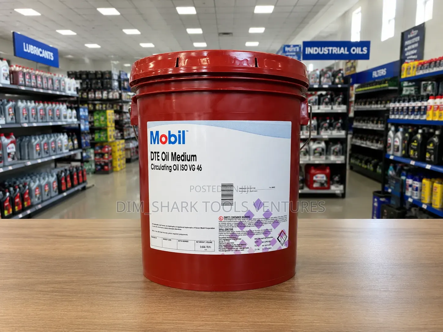 20L Mobil DTE Oil Medium, a Premium-Performance Circulating Lubricant
