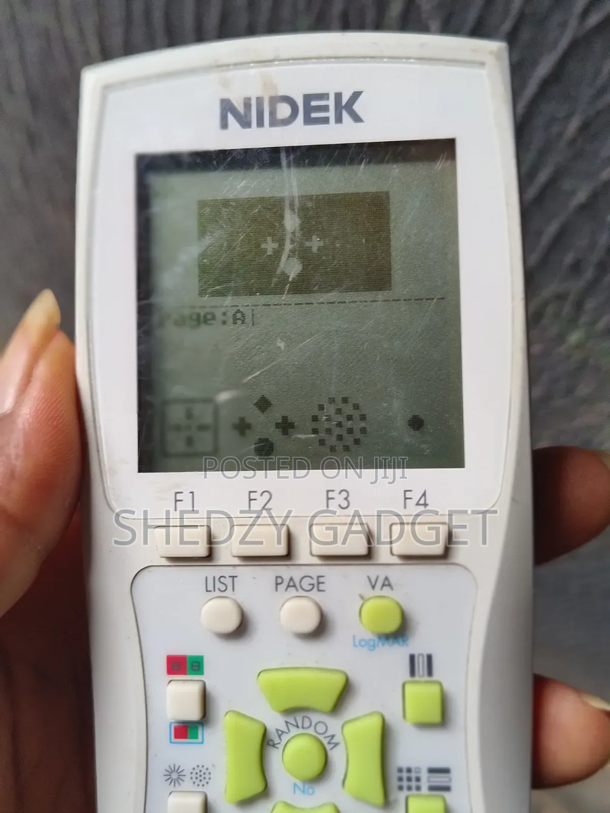 Remote Control for Nidek SC-1600 (T Type)