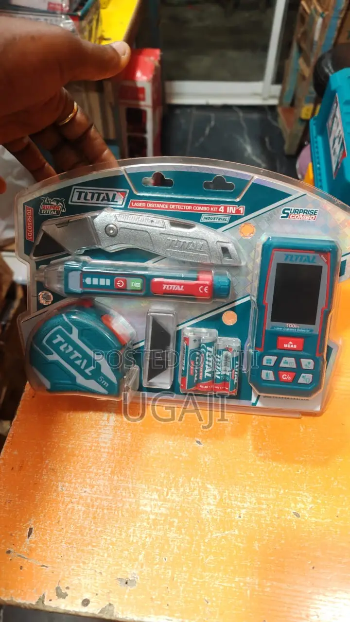 Laser Distance Detector Combo Kit 4 in 1