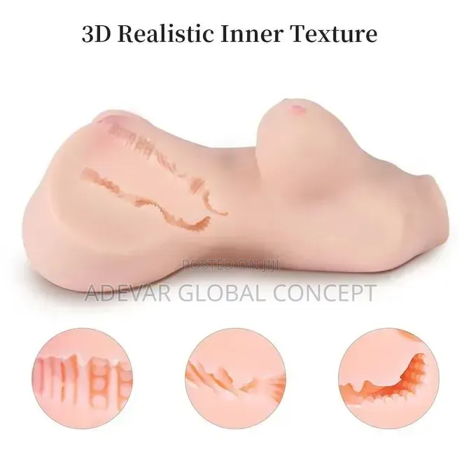 Realistic Vagina and Stroker Sex Doll With Big Breasts and Plump Hips