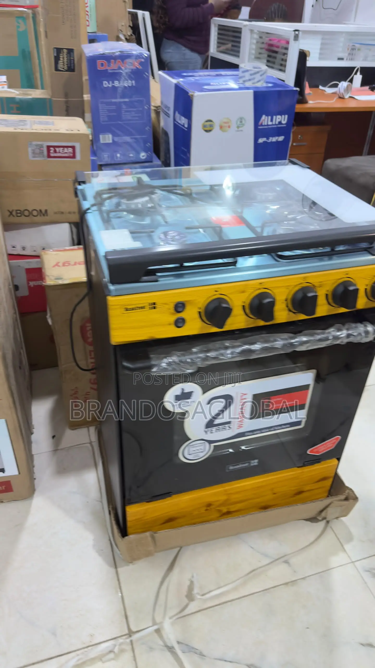 Scanfrost 60x60 Four Burner Kitchen Range SFC6460NG