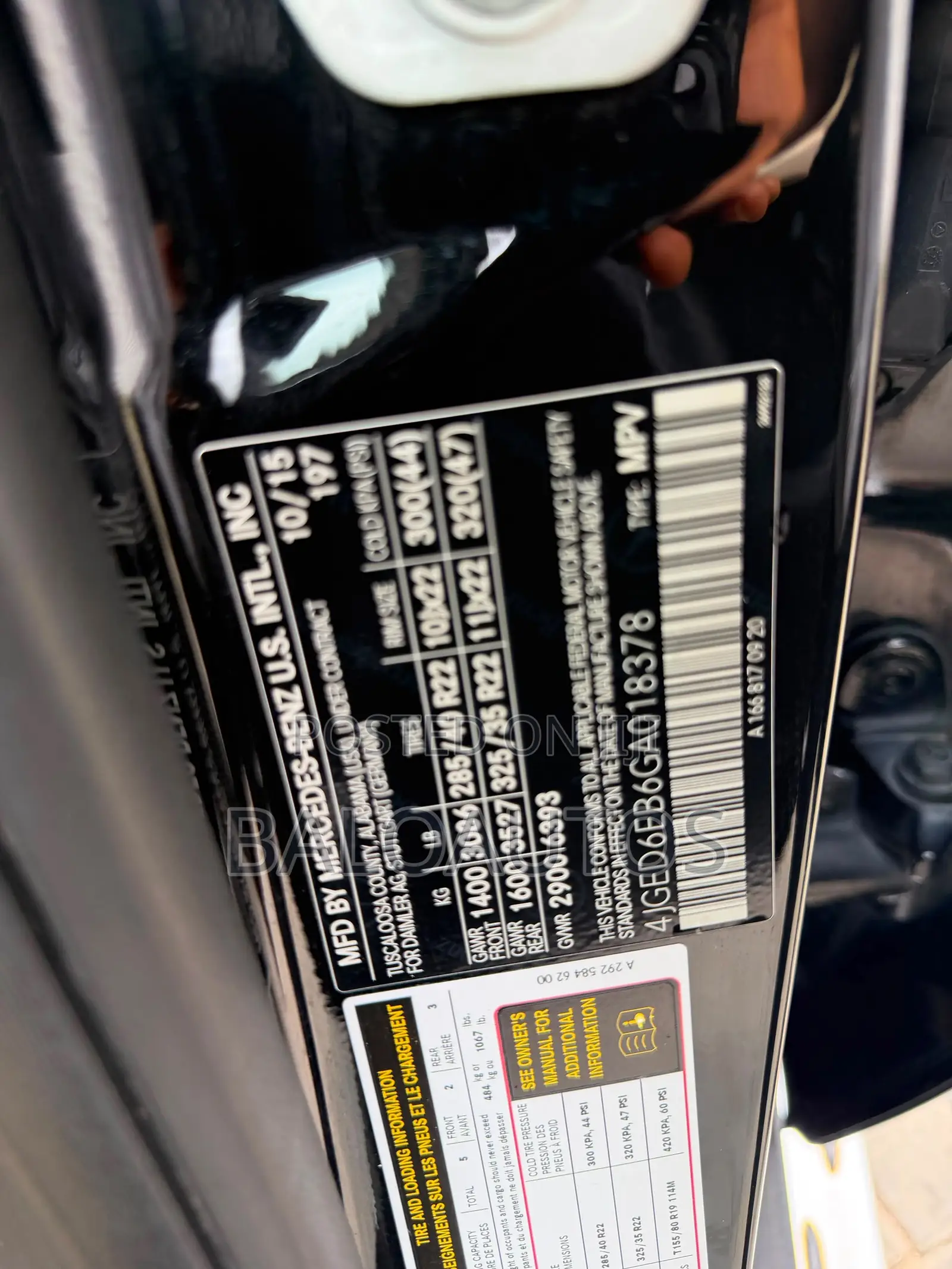 Mercedes-Benz GLE-Class 2016 Black