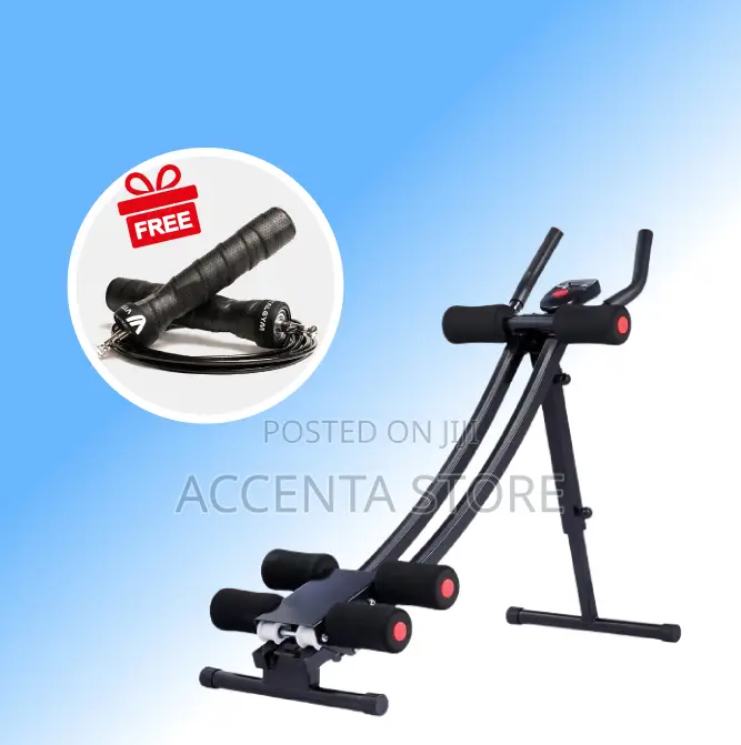 Ab Cruncher for Flat Tummy Six-Pack + FREE Gift