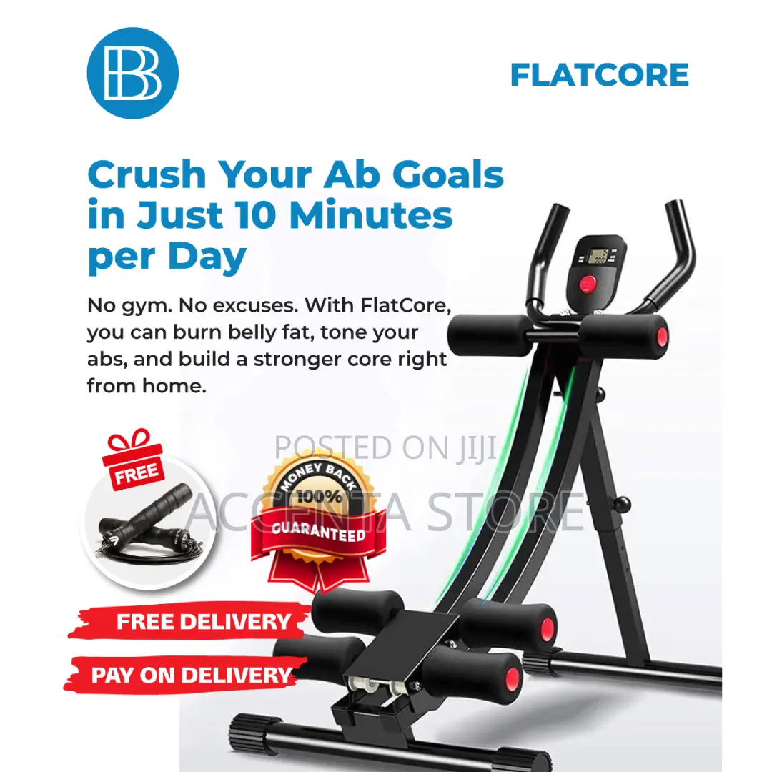 AB Coaster Ab Trainer for Flat Tummy Six-Pack + FREE Gift