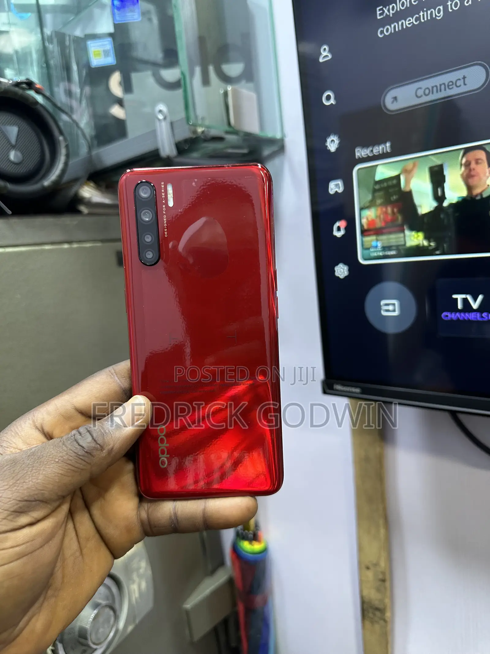 Oppo F15 256 GB Red