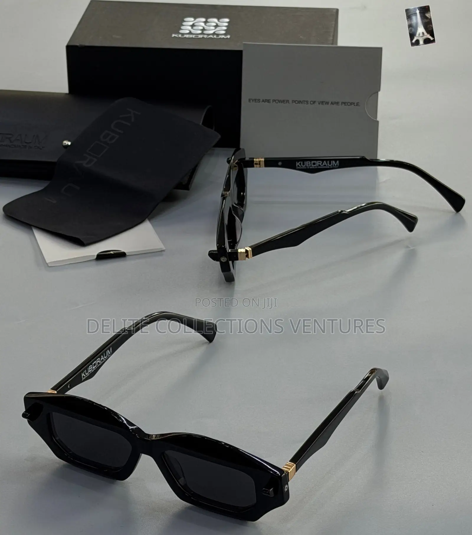 *Original Kuboraum Glasses Available in Store