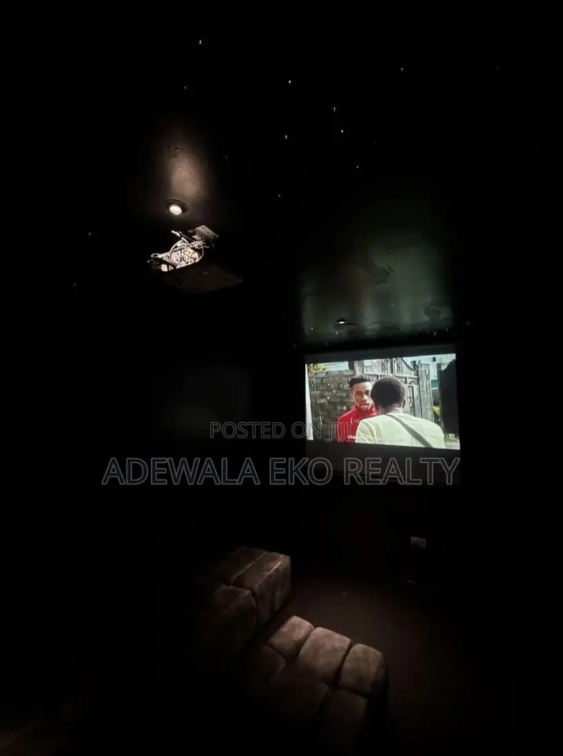 2 Bedroom Shortlet in Victoria Island | Private Cinema