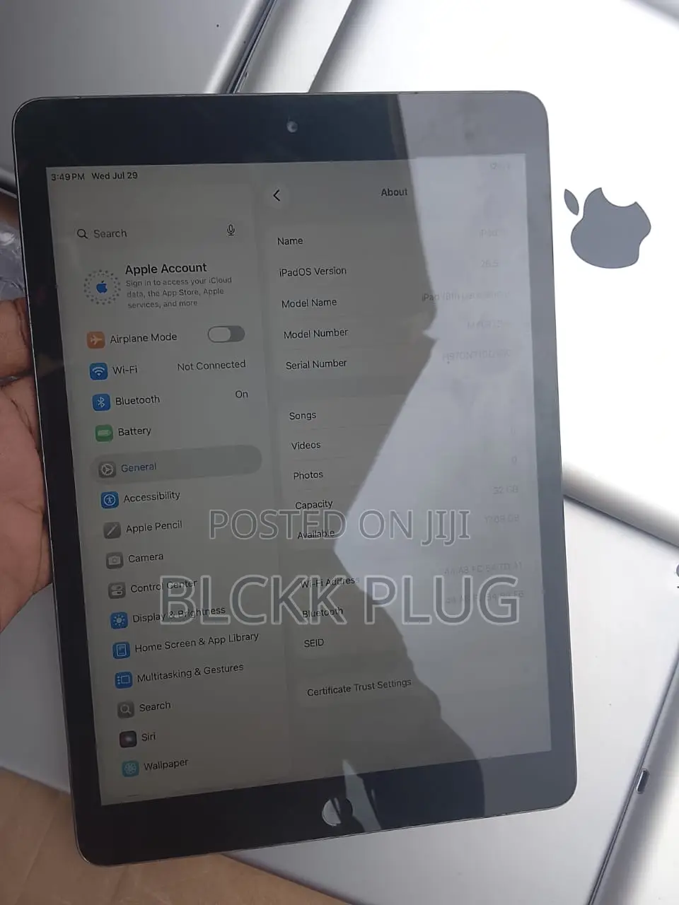 Apple iPad 10.2 (2020) Wi-Fi 32 GB Gray