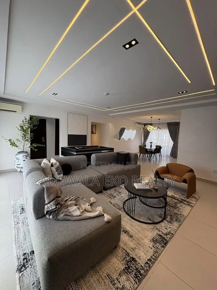 2 Bedroom Shortlet in Victoria Island | Private Cinema