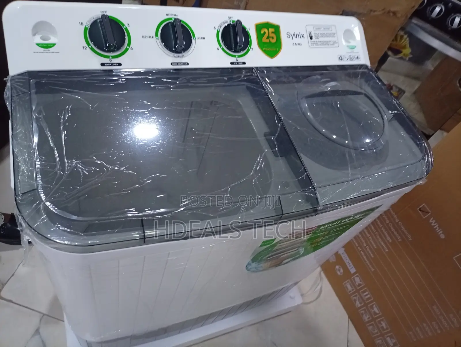Syinix 8kg OmniClean Multi-Program Smart Laundry Station