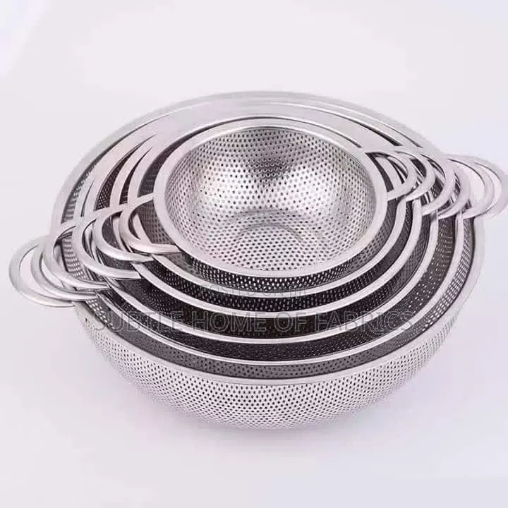 6-in-1 Stainless Steel Sieve Set – Every Kitchen Needs One!