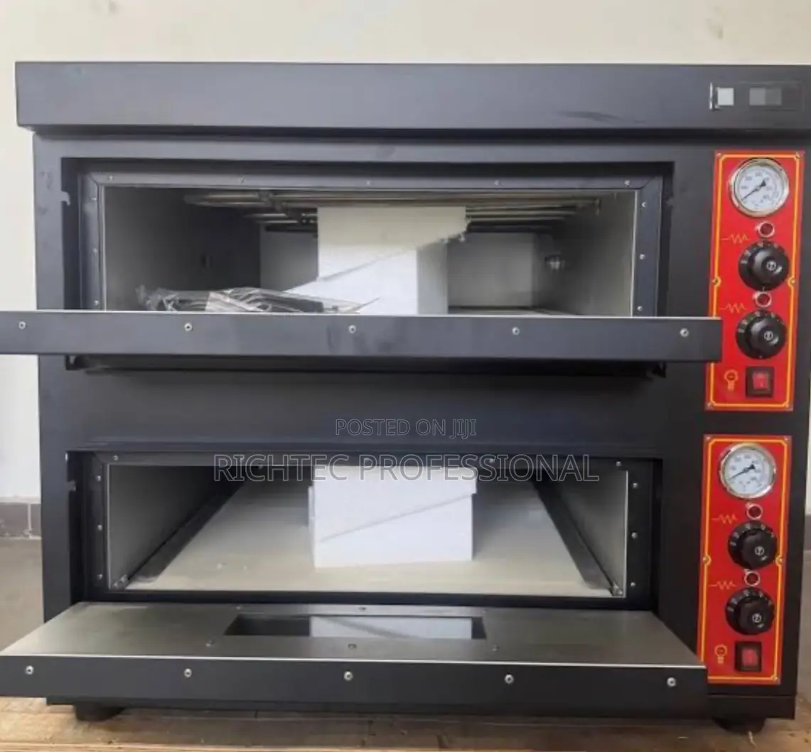 High Quality Commercial Double Deck Pizza Oven