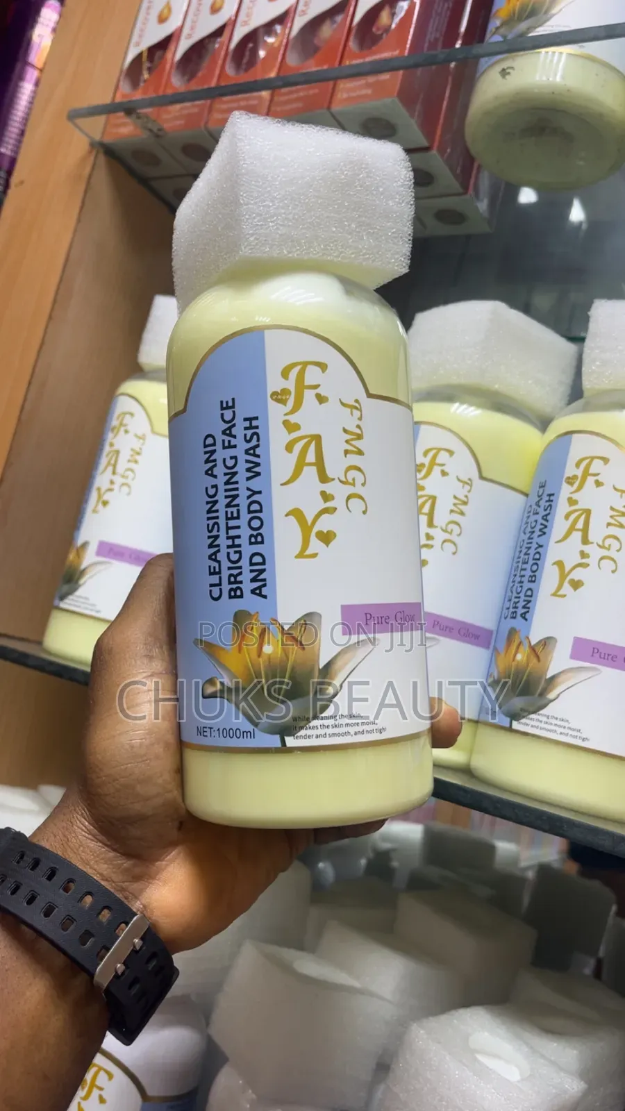 TFMGC FAY Cleansing Brightening Face and Body Wash – Pure Glow