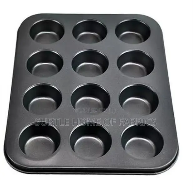 Bake Like a Pro With Our 12-Cup Non-Stick Muffin Cupcake Baking Pan!