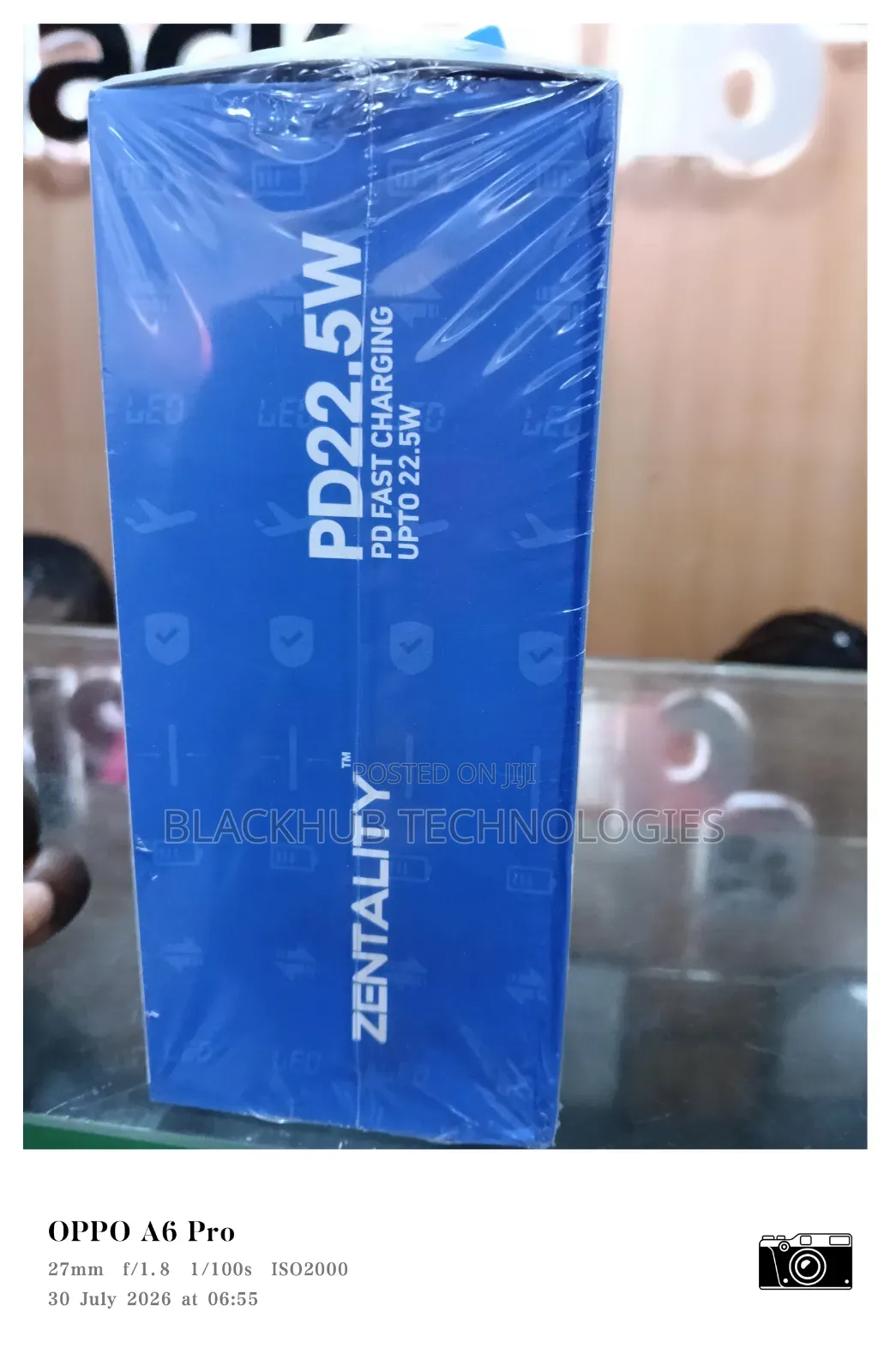 Zentality 50000mAh 22.5w Powercore VX Fast Charging in-Built Cords