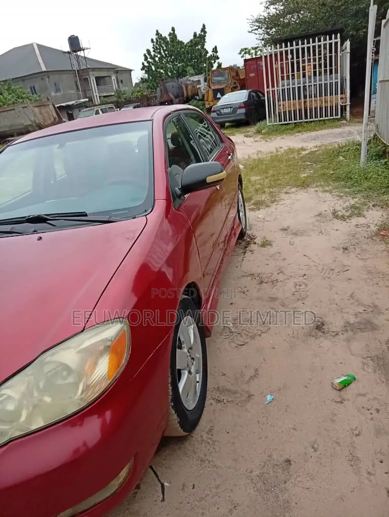 Toyota Corolla S 2004 Red