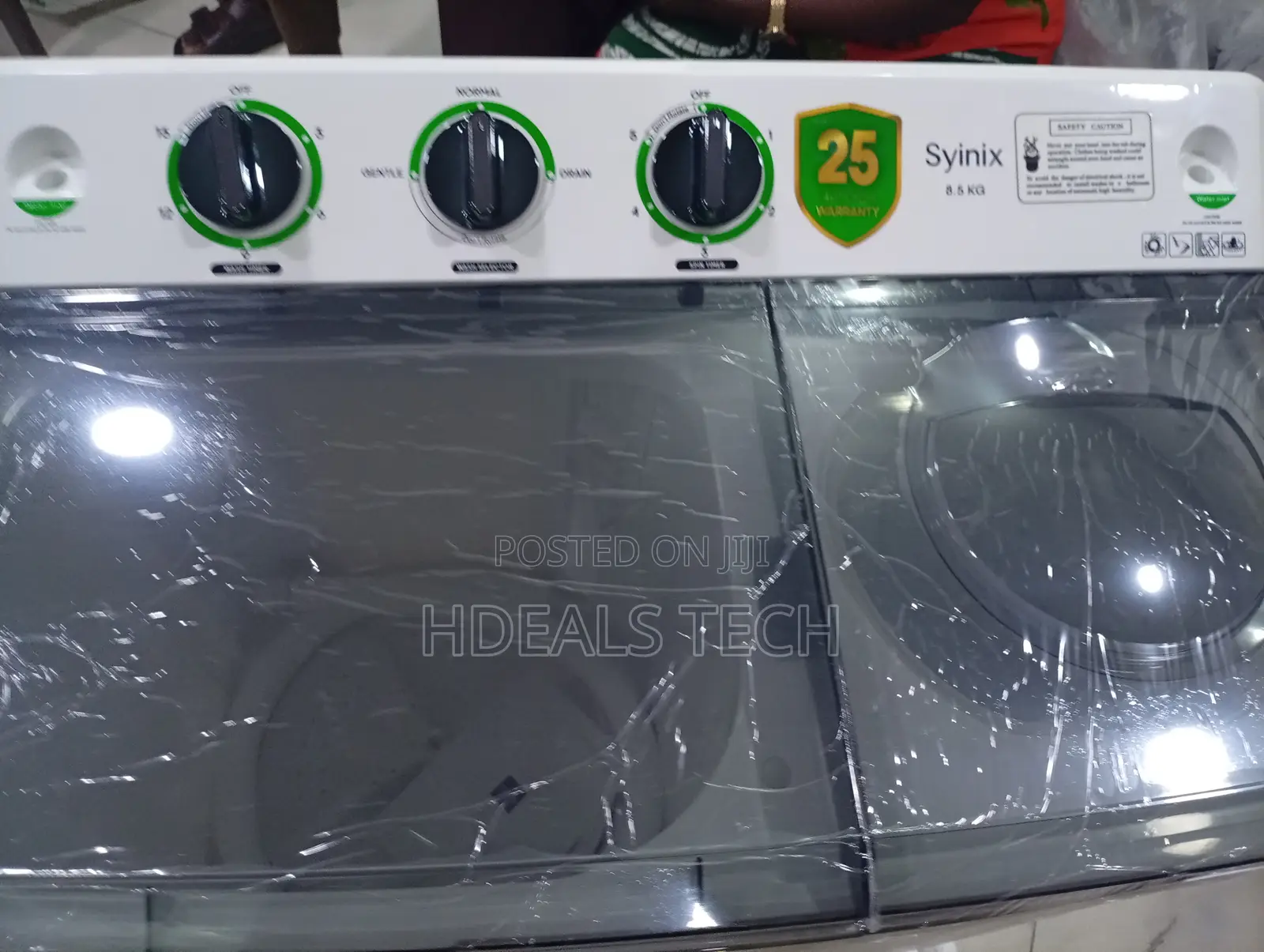 Syinix Master Wash 8kg High-Capacity Urban Living Laundry Unit