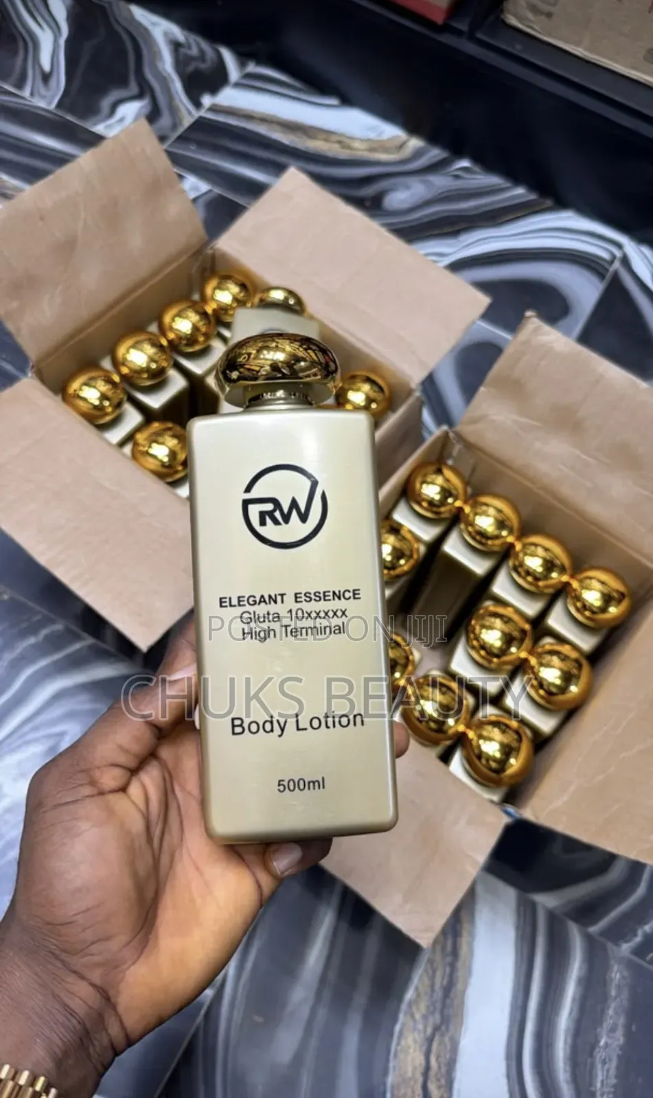 RW Elegant Essence Gluta 10X High Terminal Body Lotion (500ml)