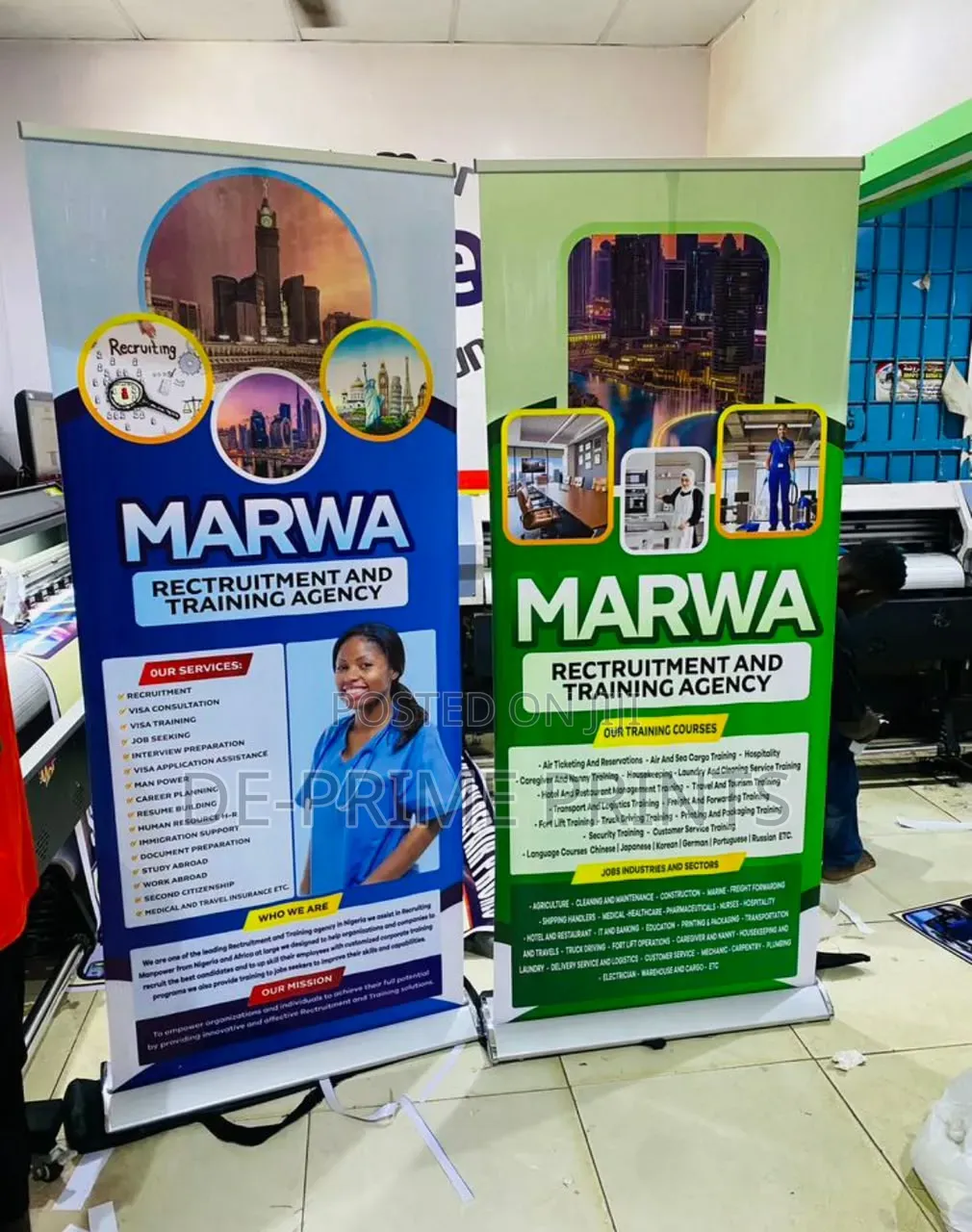Banners, Roll-Up Stands & Sticker Printing