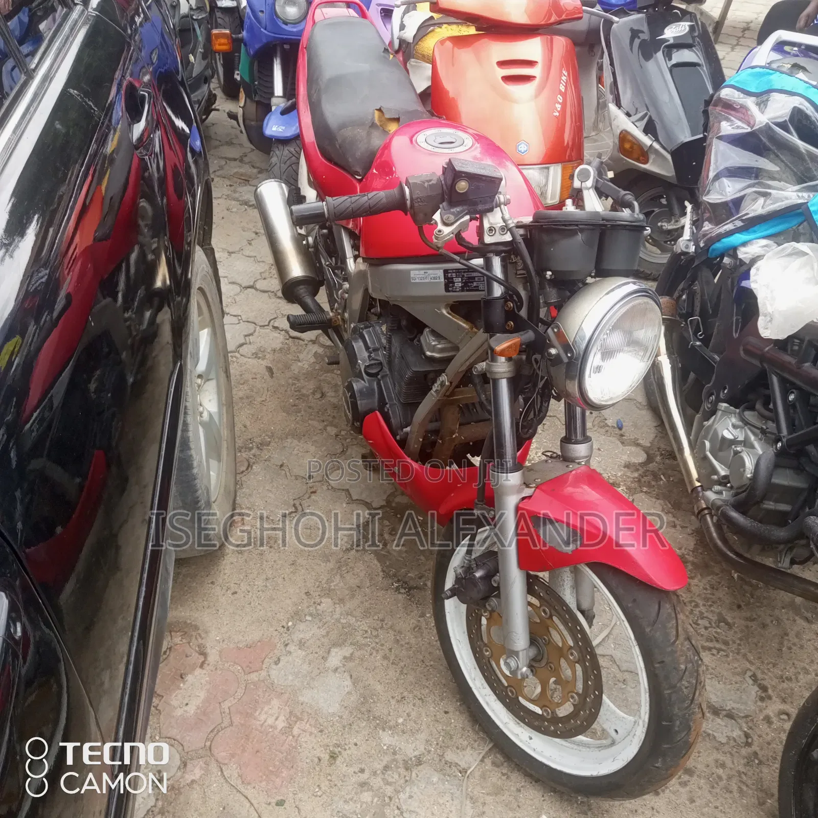 Suzuki Bike 2003 Red