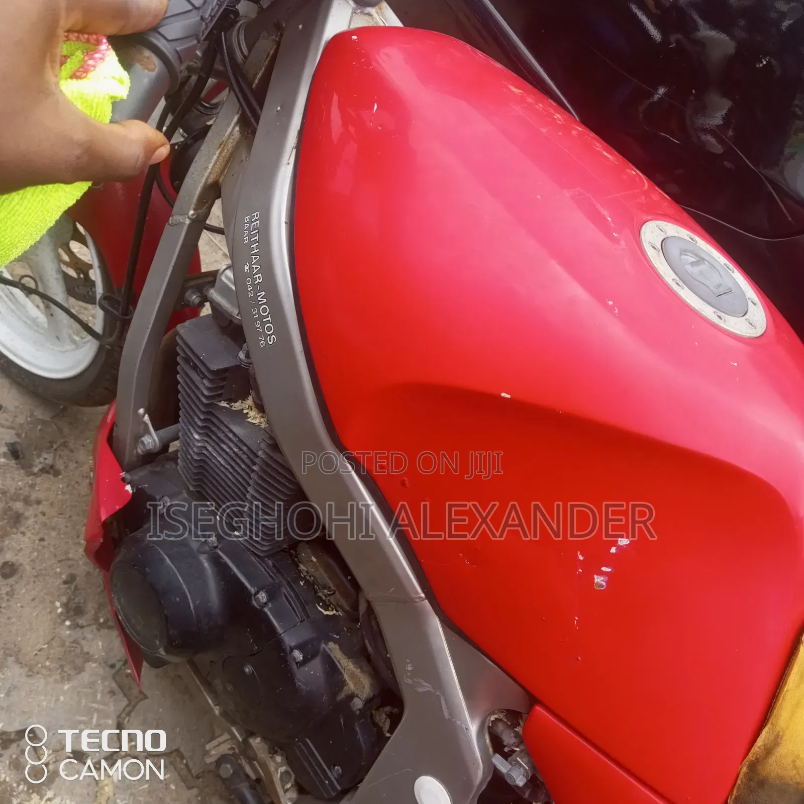 Suzuki Bike 2003 Red