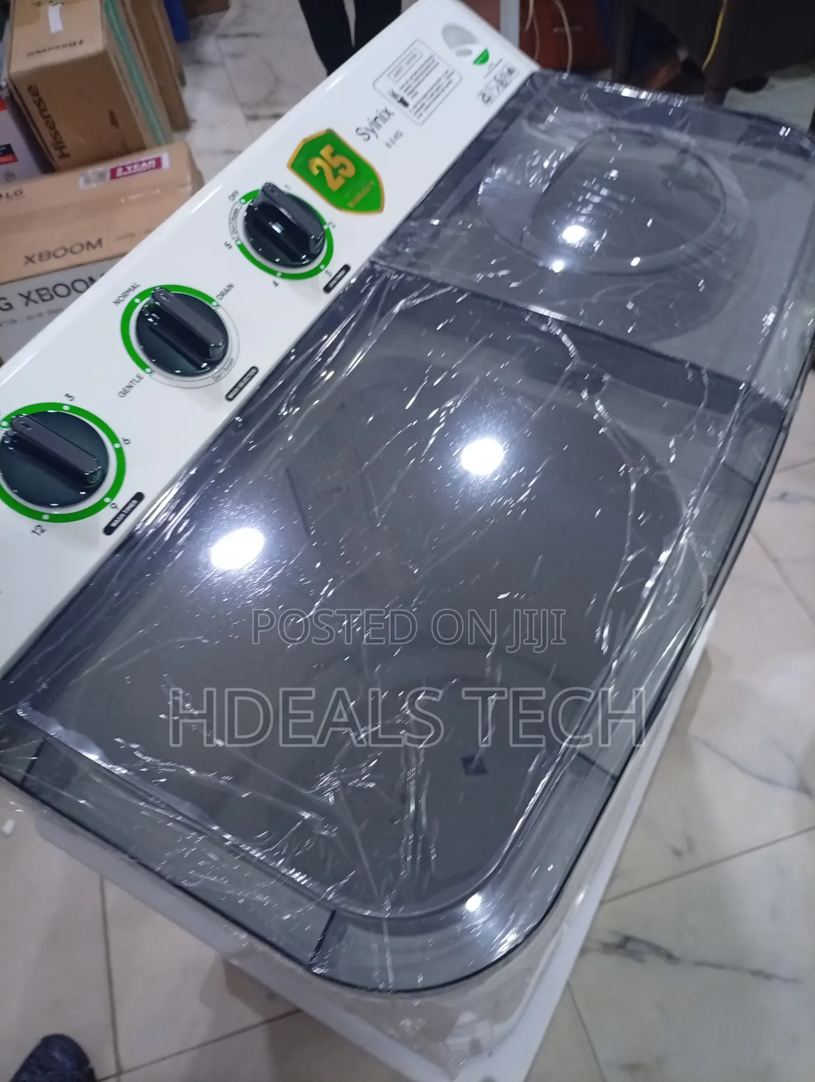 Syinix 8kg Eco-Power Advanced Load Balancing Washing Machine