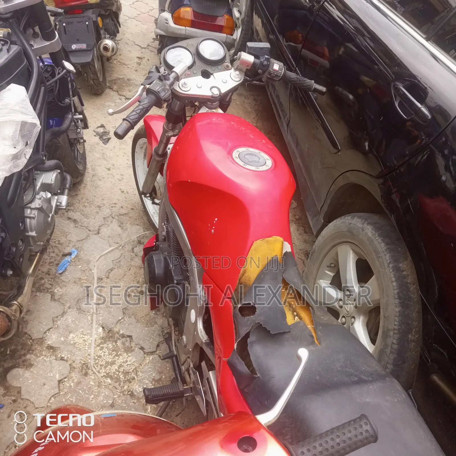 Suzuki Bike 2003 Red