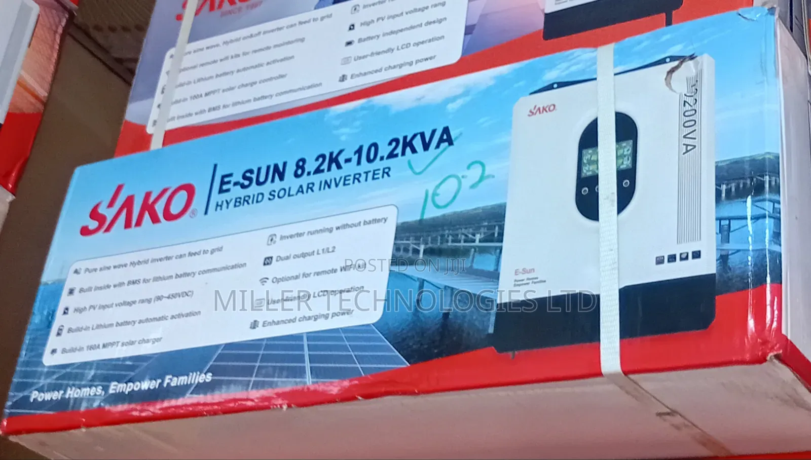 10.2kva Sako MPPT Hybrid Inverter