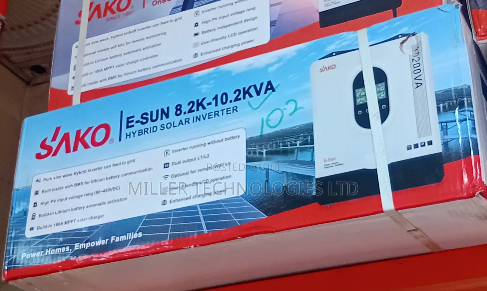 10.2kva Sako MPPT Hybrid Inverter