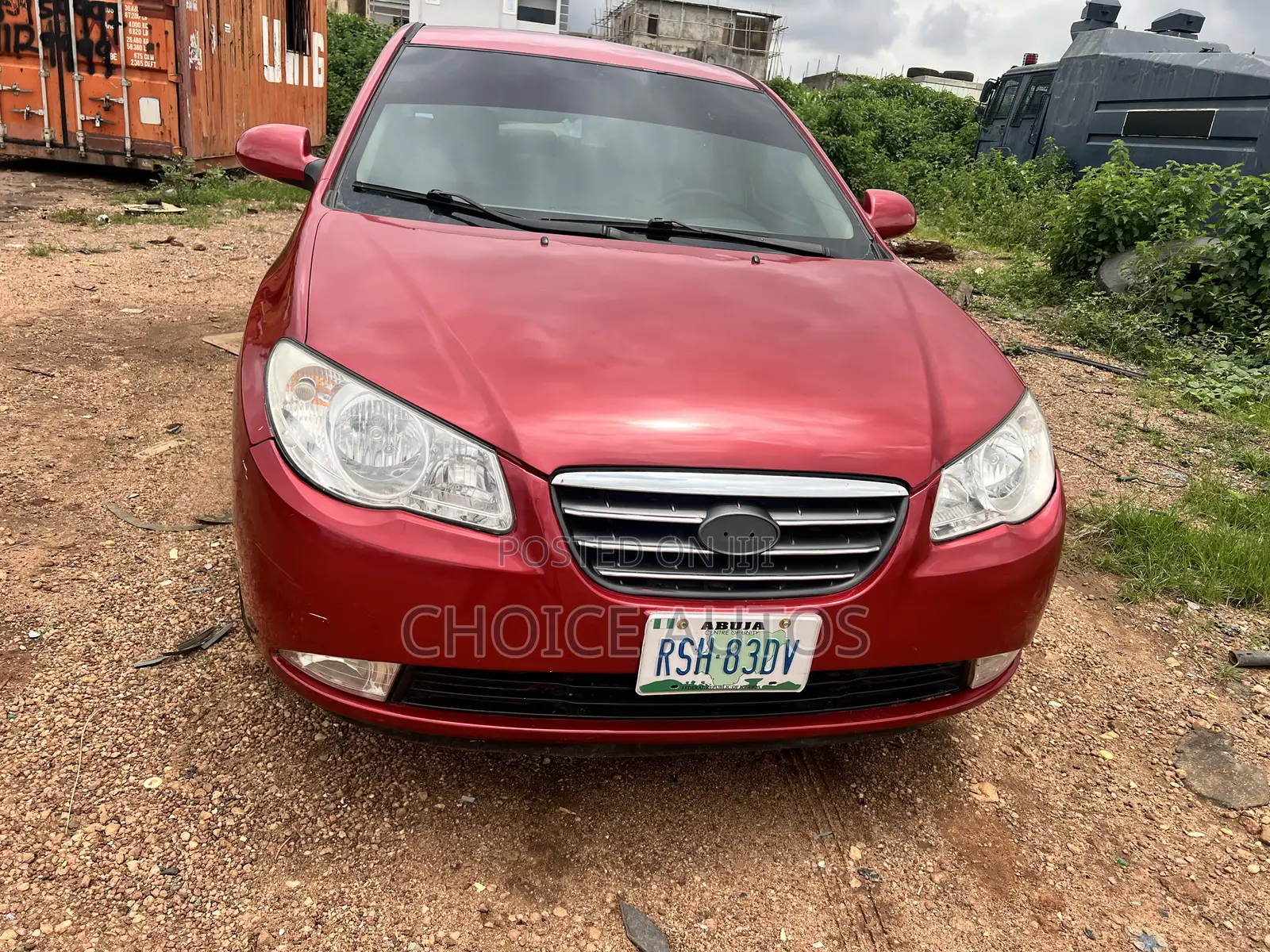 Hyundai Elantra 2009 Red
