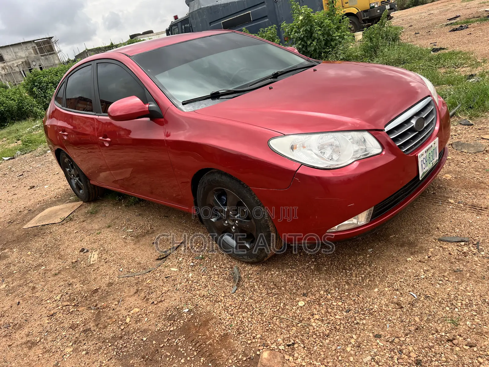 Hyundai Elantra 2009 Red