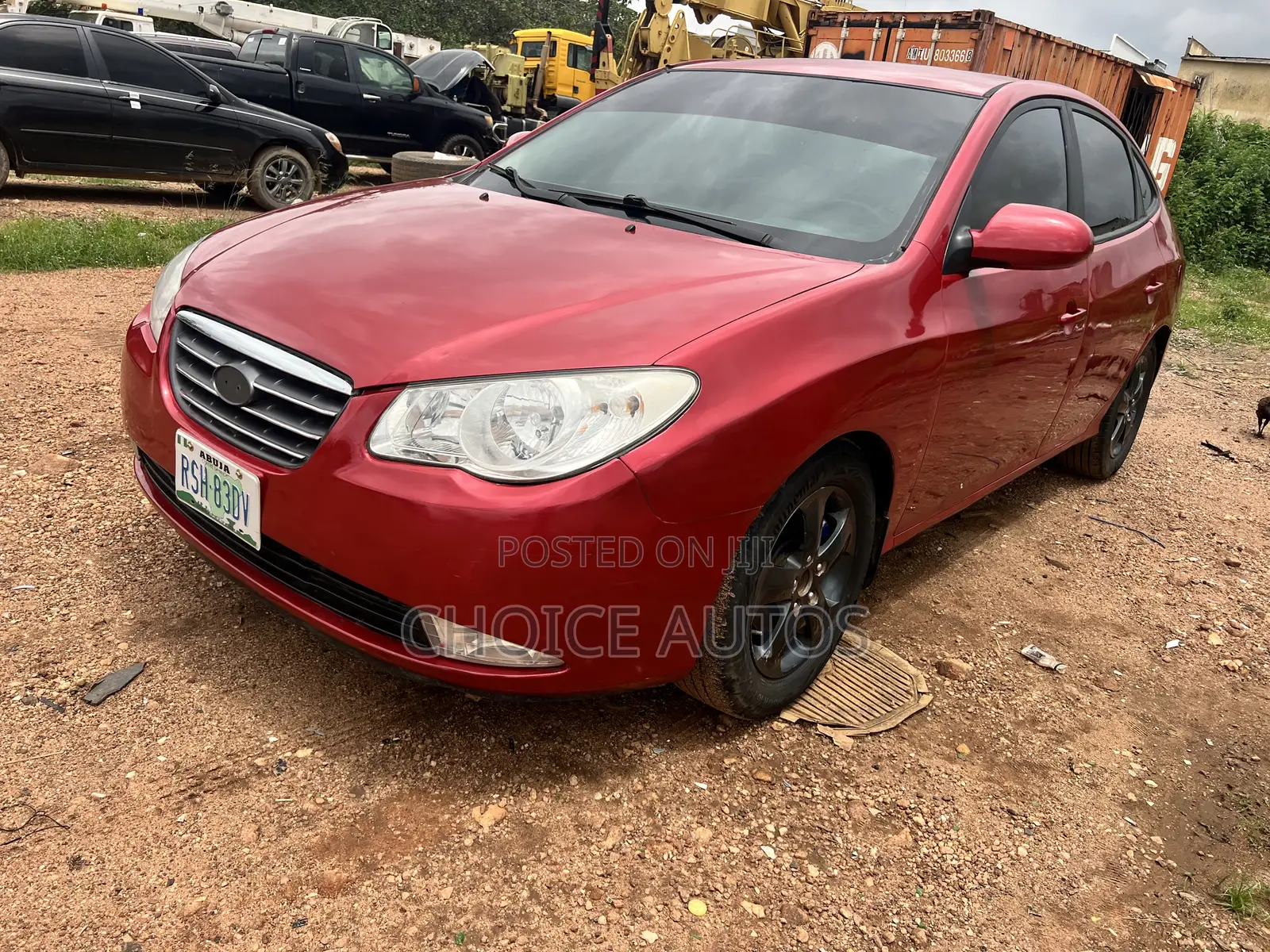 Hyundai Elantra 2009 Red