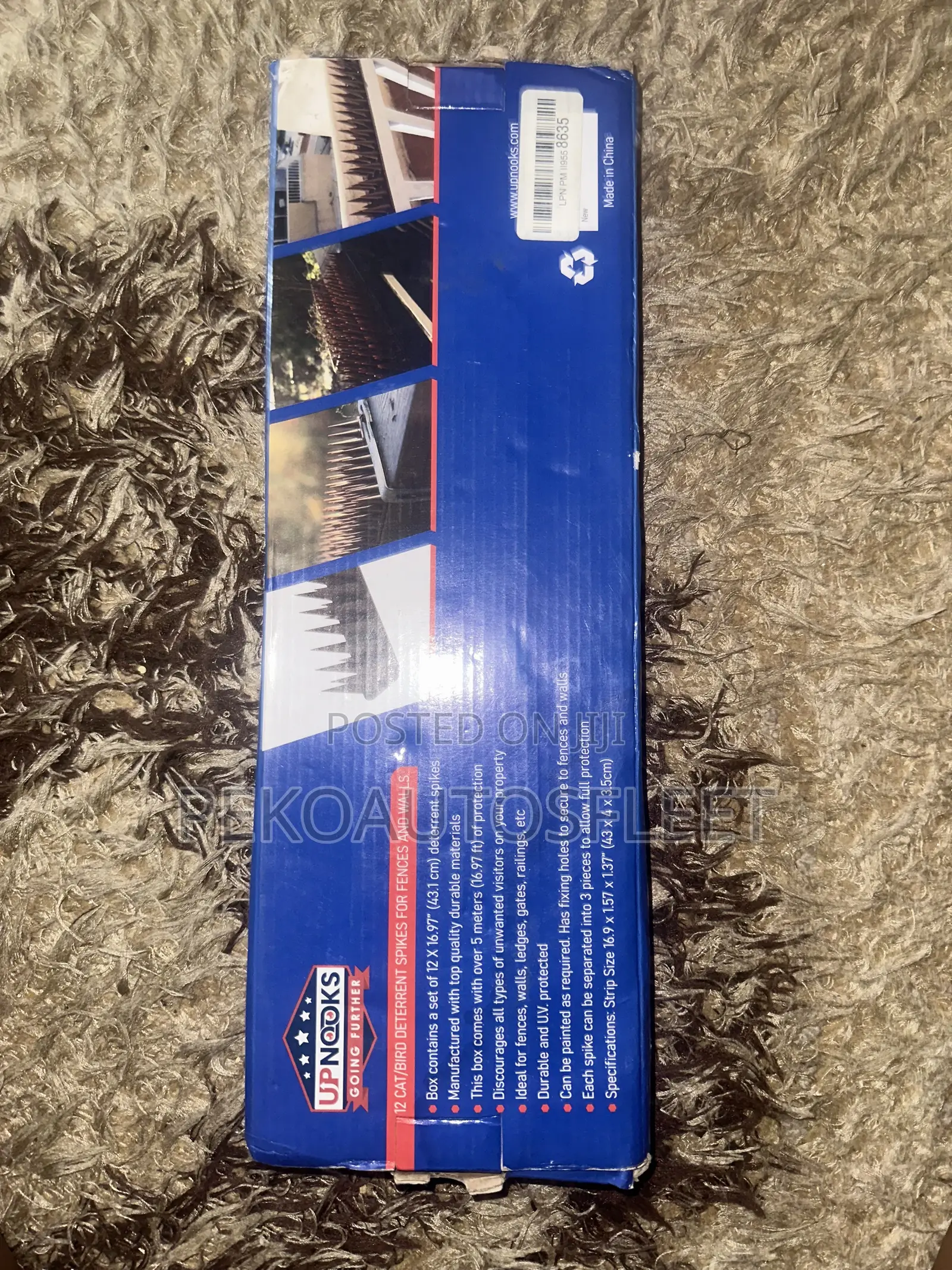 Heavy Duty Cat, Bird, Rodent. Deterrent Outdoor