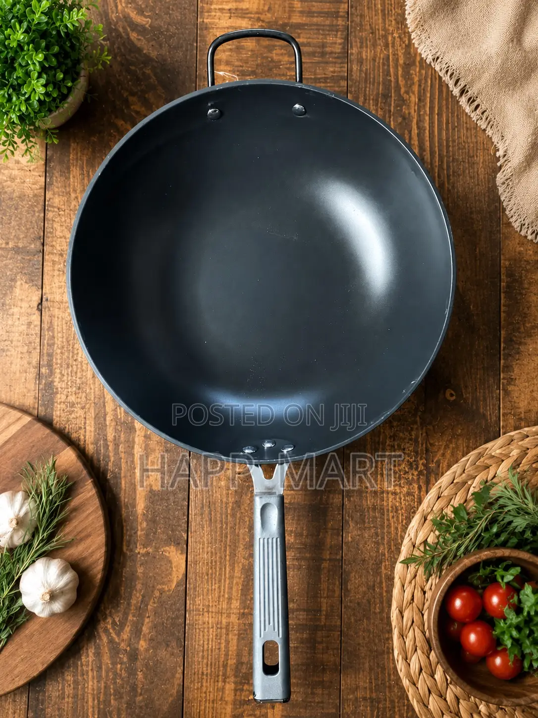 38cm Large Non-Stick Frying Pan – Used