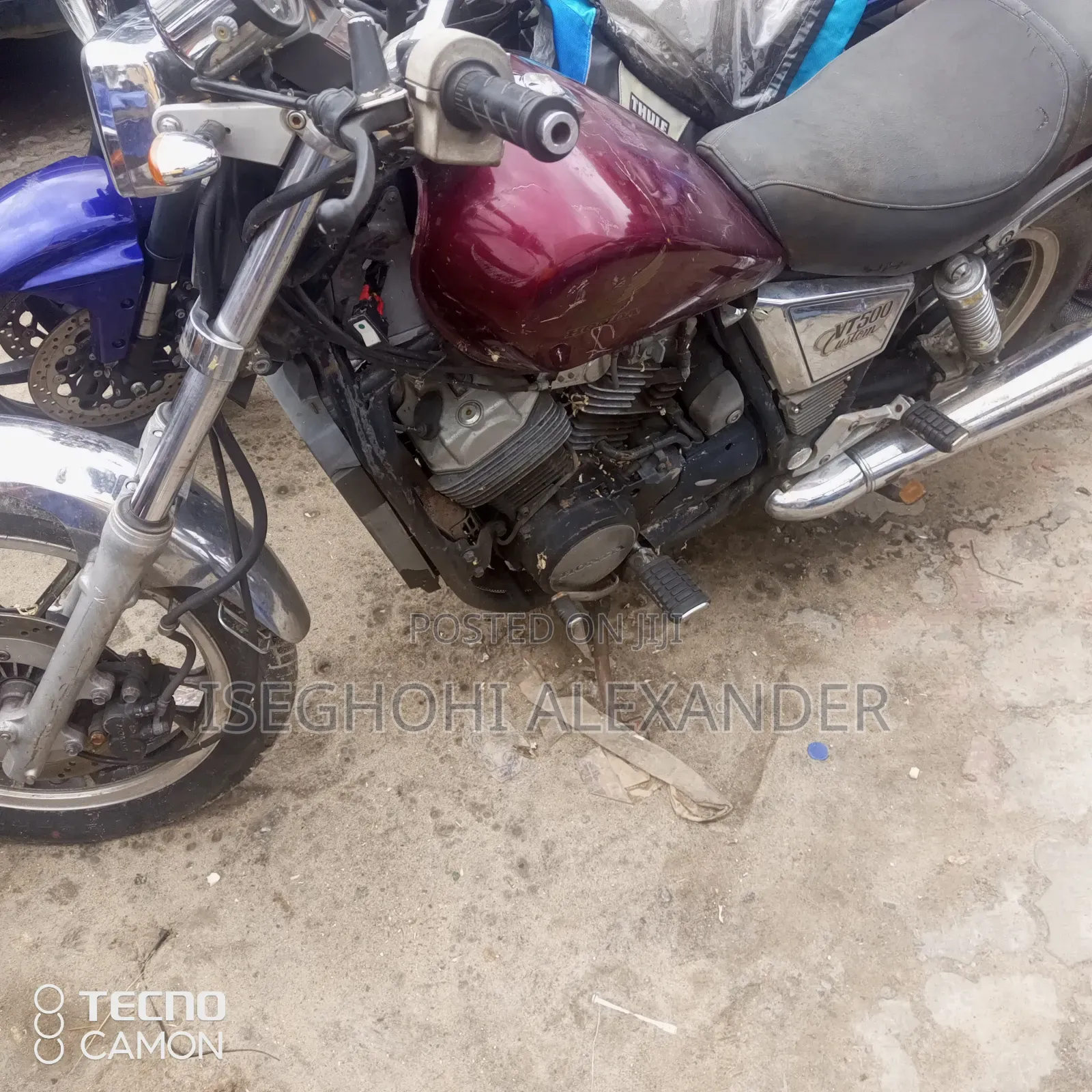 Honda VT 2005 Purple