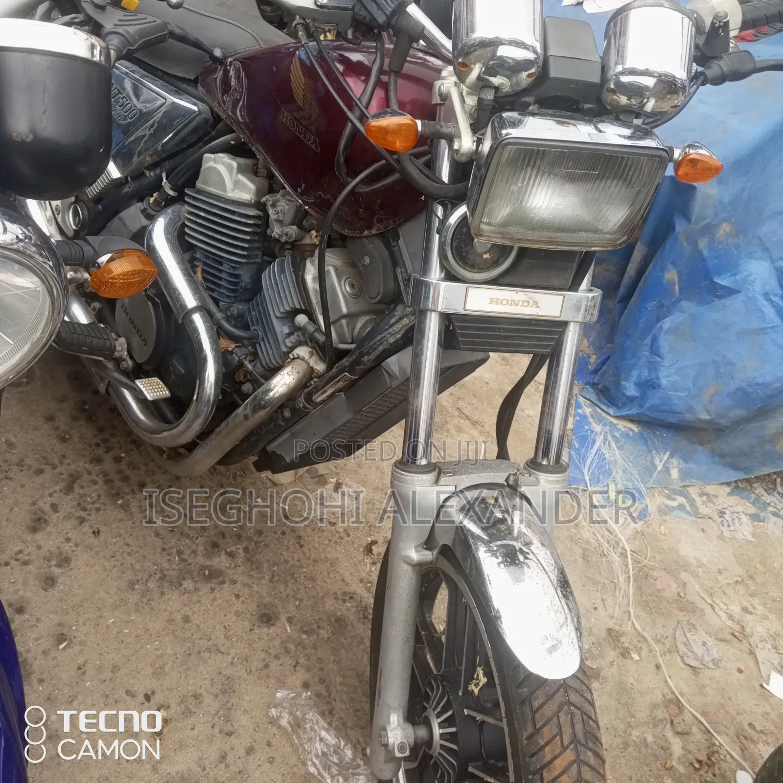 Honda VT 2005 Purple