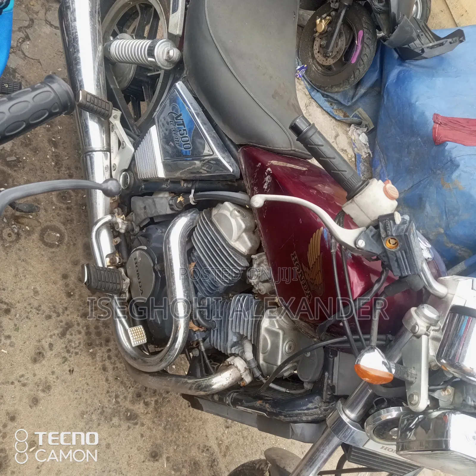 Honda VT 2005 Purple