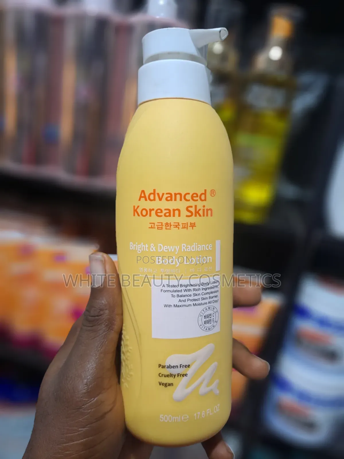 We Handle a Wide Range of Cosmetics. Advanced Korean Lotion