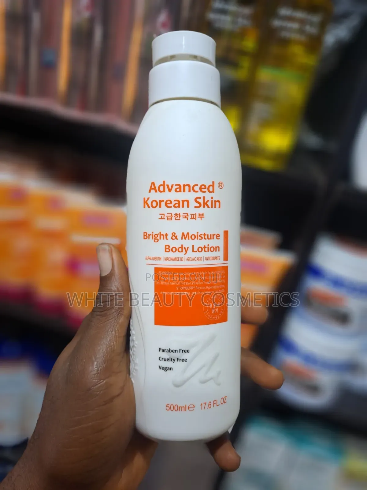 We Handle a Wide Range of Cosmetics. Advanced Korean Lotion