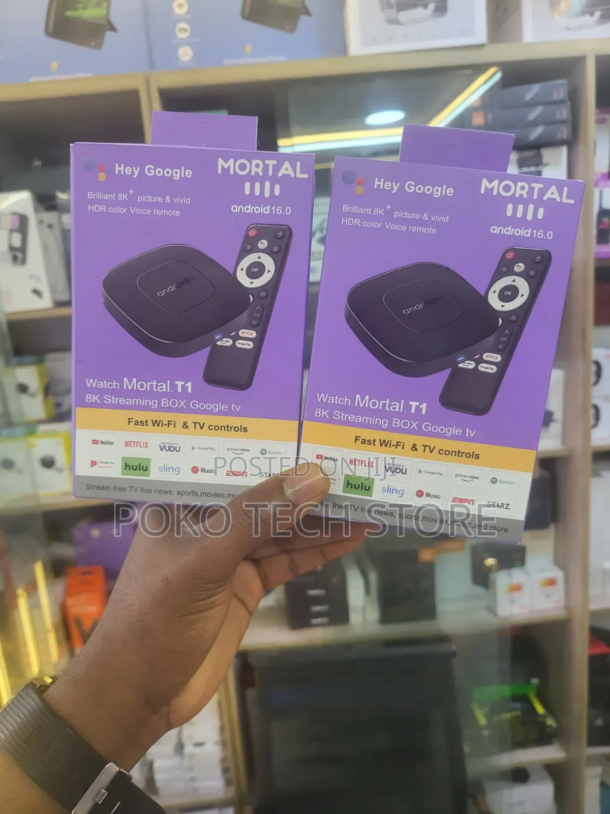 Mortal T1 Streaming Box Google TV