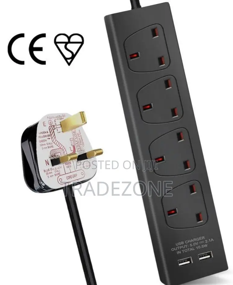 4 Way Extension With USB