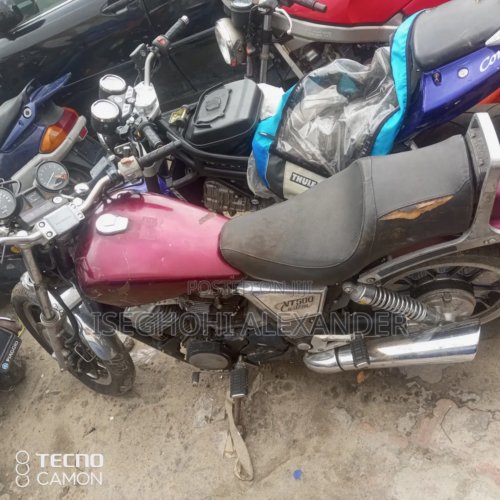 Honda VT 2005 Purple