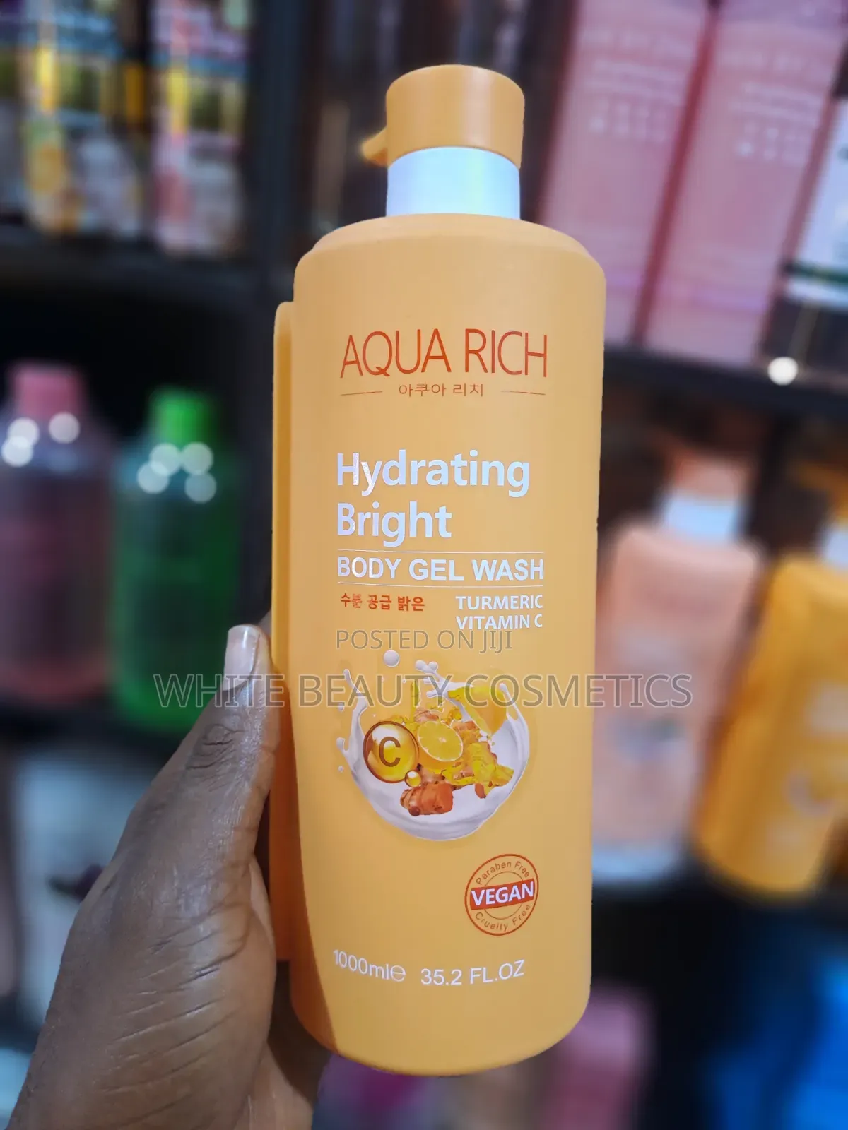 We Handle a Wide Range of Cosmetics. Aqua Rich Wash
