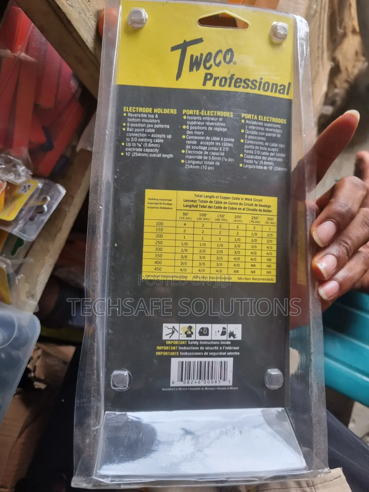 Tweco 300amp Welding Tongue/Electrode Holder