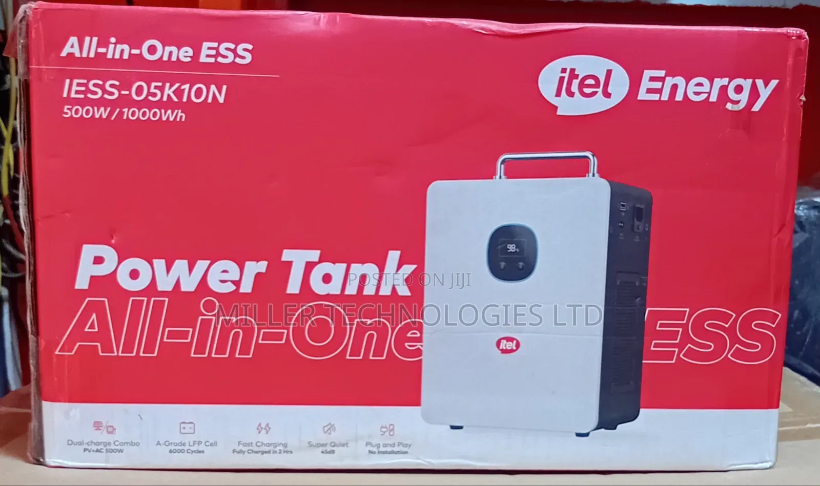 Itel Solar Power Tank All in One 500w