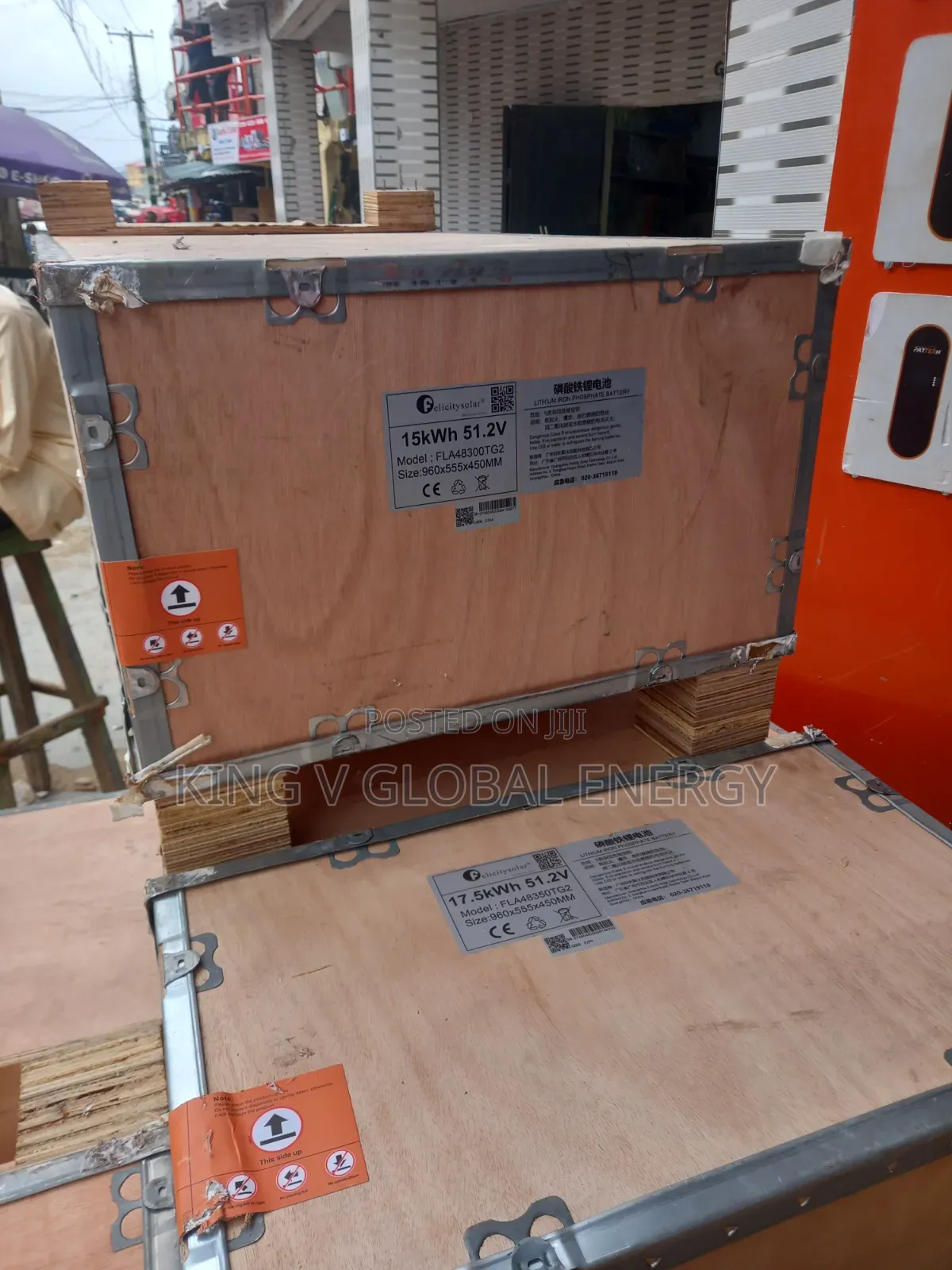 Felicity Solar 15kwh/48v Lithuim Iron Batteries