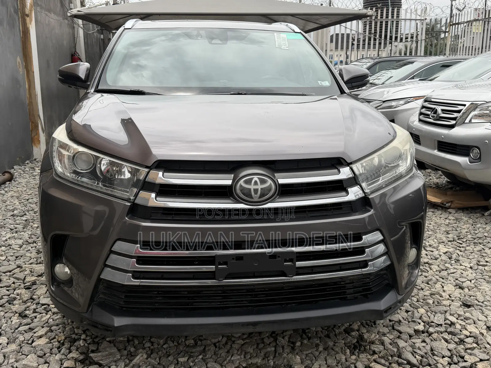 Toyota Highlander Limited 4x2 V6 (3.5L 6cyl 8A) 2018 Gray