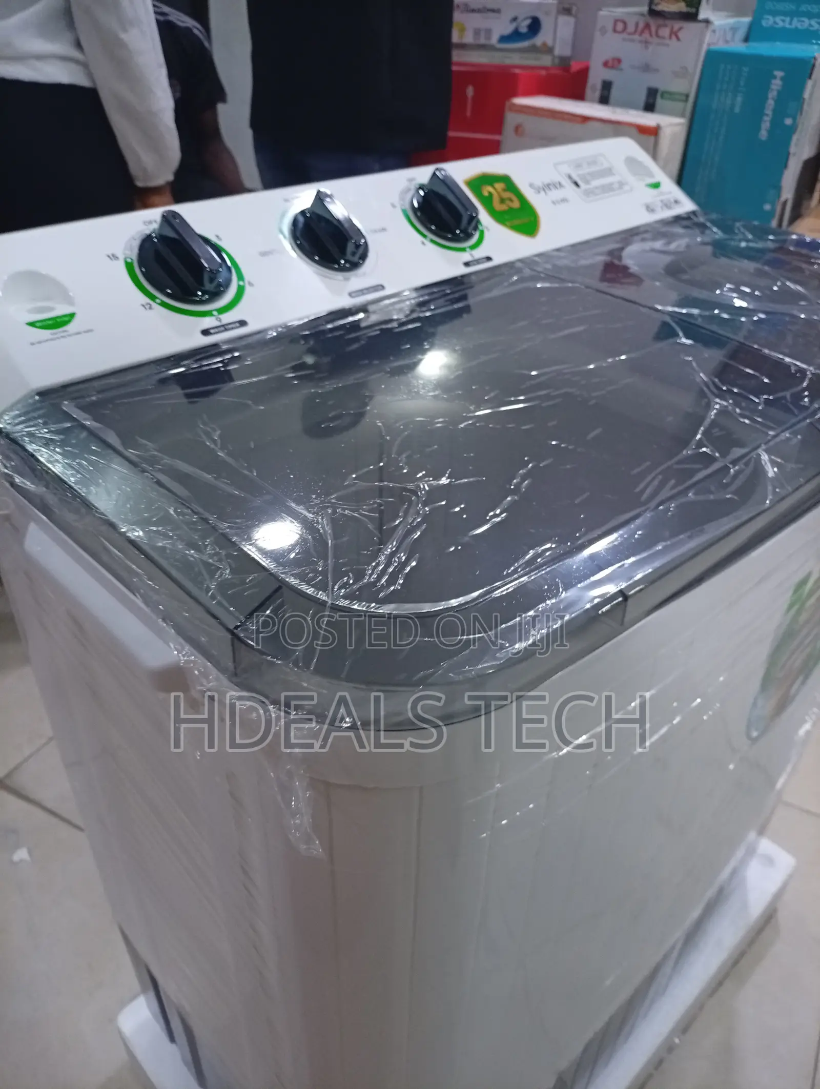 Syinix 8kg Sanitizing Drum-Clean Inverter Washing Machine