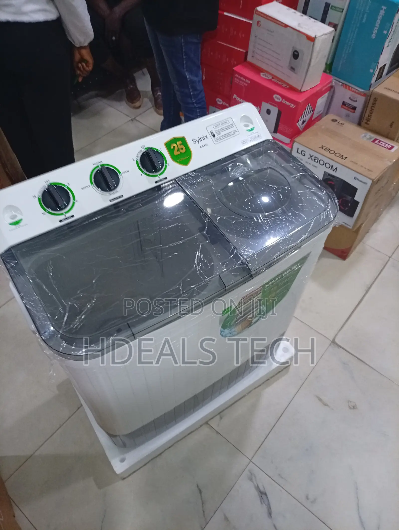 Syinix 8kg Sanitizing Drum-Clean Inverter Washing Machine