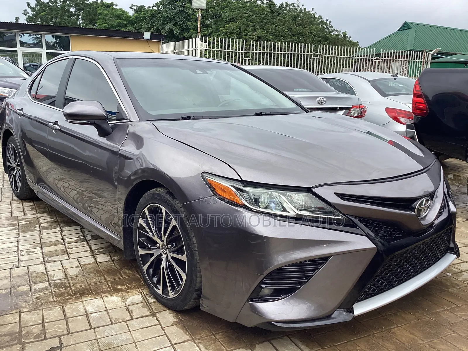 Toyota Camry SE (2.5L 4cyl 8A) 2019 Gray